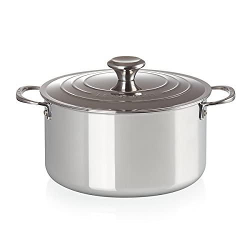 Le Creuset Signature Fleischtopf mit Deckel, Ø 24 cm, 3-ply PLUS Edelstahl im Sale