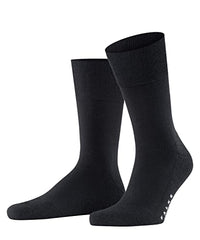 Thumbnail for FALKE Herren Socken Airport Plus M SO Wolle Baumwolle einfarbig 1 Paar, Schwarz (Black 3000), 43-44 im Sale