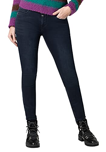 Timezone Damen Slim EnyaTZ Womanshape Freizeithose, Night Blue wash, 24 im Sale