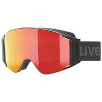 Thumbnail for uvex g.gl 3000 TO - Skibrille für Damen und Herren - mit Wechselscheibe - vergrößertes, beschlagfreies Sichtfeld - black matt/red-lasergold lite - one size im Sale