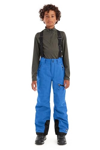 killtec Jungen Skihose mit abzippbarem Latz und Kantenschutz Boys Skihose 242, schwarz, 152, 43401-000 im Sale