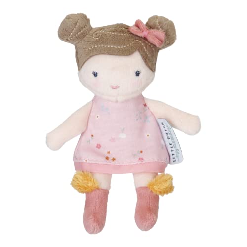 Little Dutch 4556 Stoffpuppe Kuschelpuppe Rosa - Little pink Flowers (10 cm) im Sale