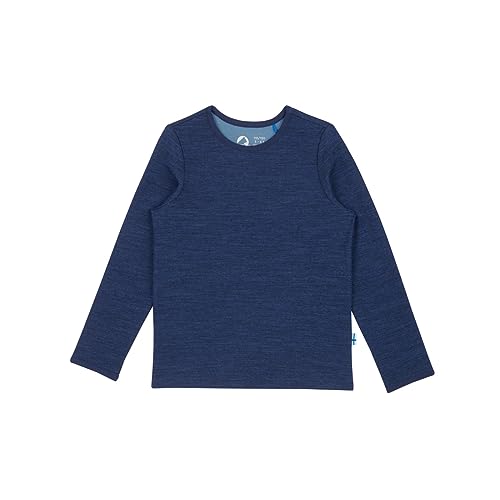 Finkid Kinder Taamo Soft Longsleeve, Navy, EU 90-100 im Sale