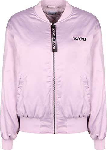 Karl Kani Chest Retro Satin Bomber Jacket - XS im Sale