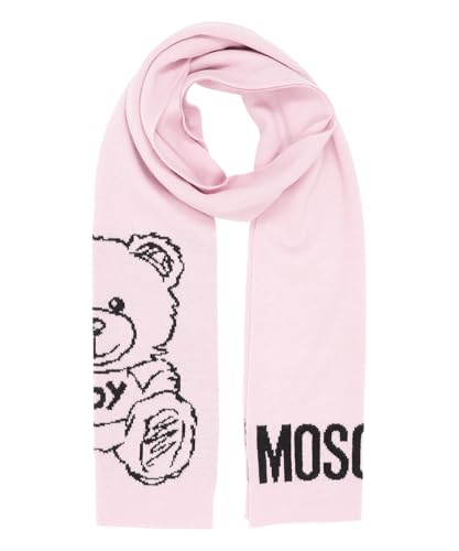 Moschino damen teddy bear Wollschal pink im Sale