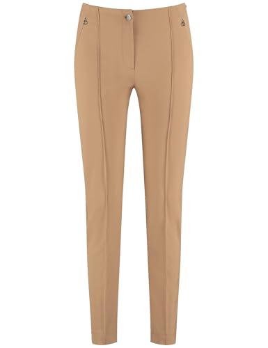 Gerry Weber Damen Stretchhose SAN꞉YA Skinny FIT unifarben 7/8 Länge Caramel 48 im Sale