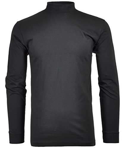 RAGMAN Herren RAGMAN Stehkragenshirt langarm im Sale