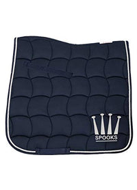 Thumbnail for SPOOKS Dressage Pad Crown - DE (Farbe: navy/silver; im Sale