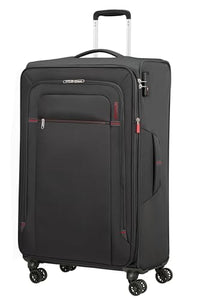 Thumbnail for American Tourister Crosstrack - Spinner L, Erweiterbarer Koffer, 79 cm, 109,5/119 L, Grau/Rot (Grey/Red) im Sale