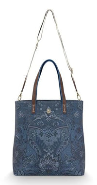 Thumbnail for PiP Studio - Tasche, Shopper - Kyoto Festival - Mischgewebe - Farbe: Denim Blue - 33 x 10 x 36 cm