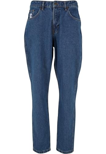 Karl Kani Herren KMI-PL031-092-05 KK Small Signature Tapered Five Pocket Denim 34 dark indigo