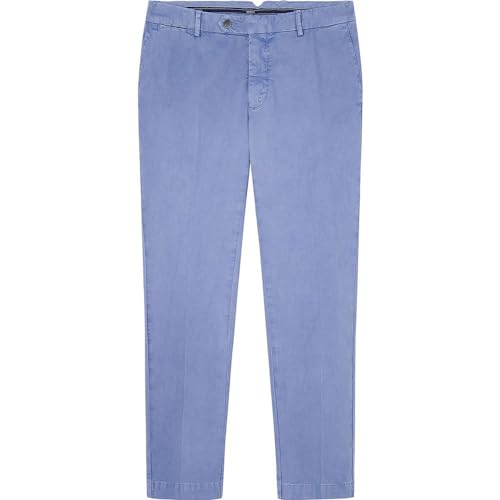 Hackett London Herren C Chino Kensington Hose, Blue (Avio), 28W/32 im Sale