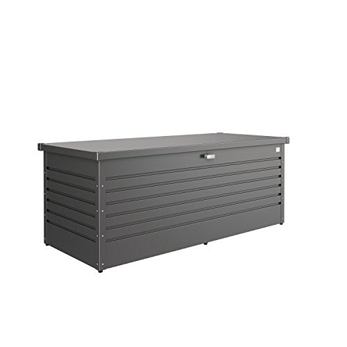 Biohort Freizeitbox Metallbox dunkelgrau-metallic 181 x 79 x 71 cm (Gr. 180)