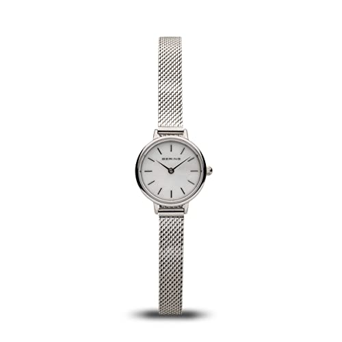 BERING Damen Uhr Quarz Movement - Classic Collection mit Edelstahl und Saphirglas 11022-004 - 3 AT im Sale