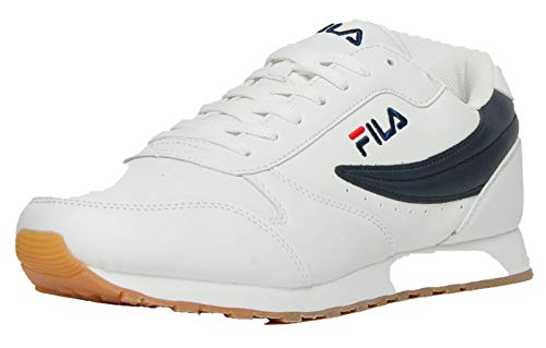 FILA Herren Orbit men Sneaker,White/Dress Blue, 43 EU im Sale