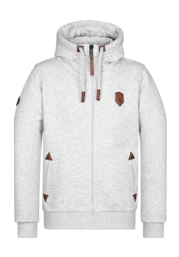 Naketano Herren Kapuzenjacke Schwarzkopf Zip Hoodie