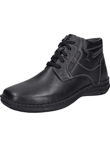 Josef Seibel Herren Winterstiefel Anvers 35,Weite K (Extra weit),Wechselfußbett,schnürstiefel,gefüttert,Winterschuhe,schwarz,45 EU im Sale