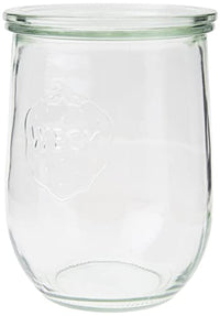 Thumbnail for Weck-Tulpen-Glas, runder Rand, glas, durchsichtig, 1050 ml, 6 Stück im Sale