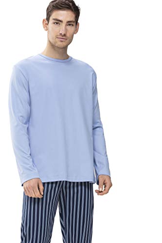 Mey Nachtwäsche Serie Springvale Herren Homewear Shirts Ciel 3XL(58) im Sale