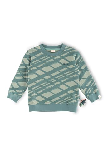 Sigikid Jungen Sweatshirt, Grün, 98 EU im Sale