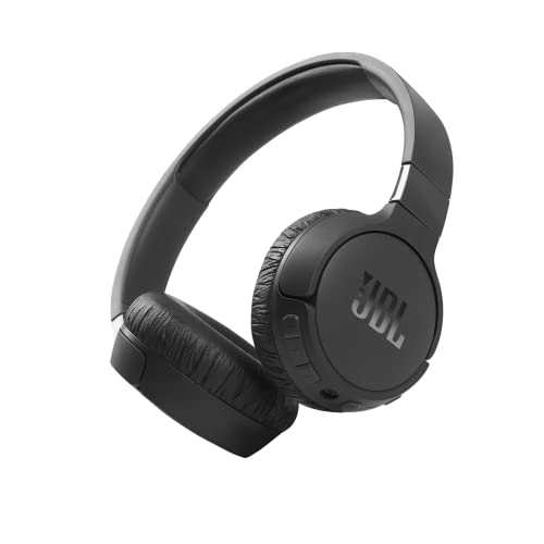 JBL Tune 660 BTNC On-Ear active Noise Cancelling Kopfhörer – JBL Pure Bass Sound – Via Bluetooth - oder Kabel-Verbindung – Schwarz im Sale