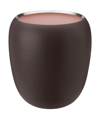 Stelton Ora Vase - groß - dark powder / powder