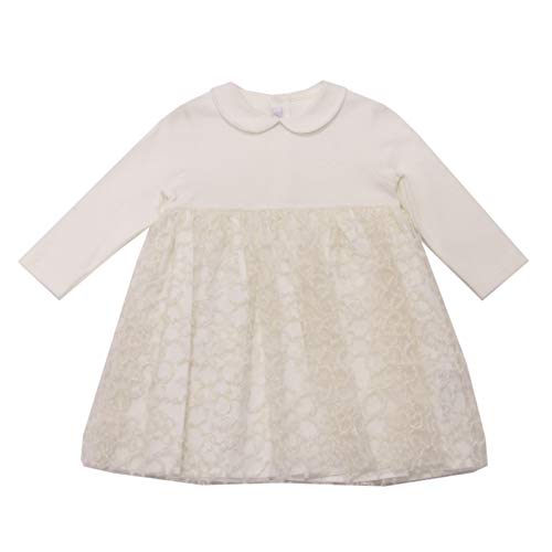 Il Gufo 7870AD Abito Bimba Girl Off White Tulle Dress Kids [12 Months] im Sale