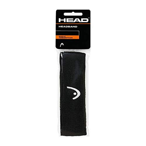 HEAD Unisex-Erwachsene Stirnband, schwarz, Einheitsgröße im Sale