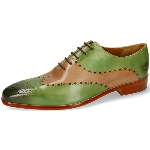 Melvin & Hamilton Oxford Schuhe Herren Lance 41 Grün 44 im Sale