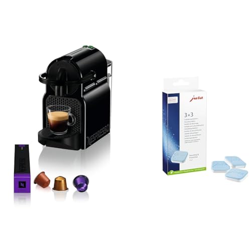 Nespresso De'Longhi EN 80.B Inissia & JURA original - Entkalkungstabletten für 3 Entkalkungsvorgänge - TÜV-zertifizierte Hygiene - 3er-Pack - 61848