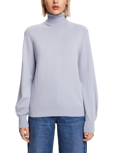 ESPRIT Damen 093EO1I318 Pullover, 445/LIGHT Blue Lavender, im Sale