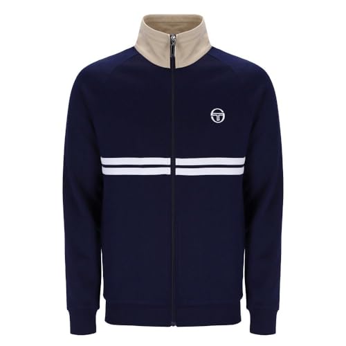 Sergio Tacchini Trainingsjacke Dallas Track TOP blau (beige) im Sale