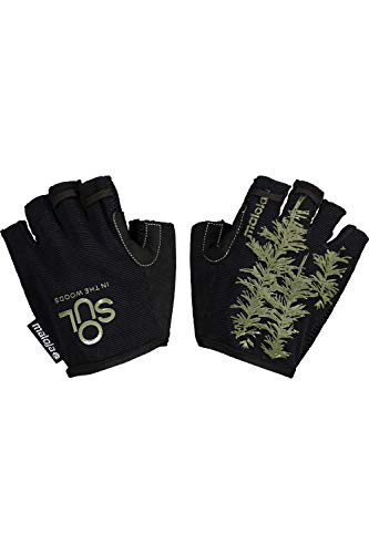 Maloja Reedm. Bike Handschuhe Schwarz - Kurze Funktionelle Fahrradhandschuhe, im Sale