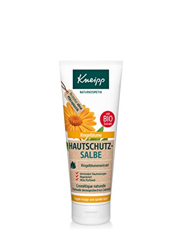 Kneipp Naturkosmetik Hautschutzsalbe Ringelblume - mit Bio Extrakt - gegen rissige und spröde Haut - 75 ml im Sale