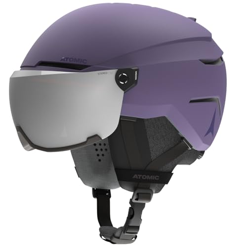 ATOMIC SAVOR VISOR STEREO Skihelm mit Visier - Maximale Stoßdämpfung - Active Aircon Belüftungssystem - Hochwertige Verspiegelung für klare Sicht im Sale