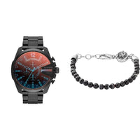 Thumbnail for Diesel Men's Mega Chief and Beads Bracelet, Black Stainless Steel, Set im Sale