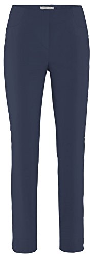 Stehmann LOLI-742 Bequeme, stretchige Damenhose, mit etwas schmalem Bein (40, Marine) im Sale