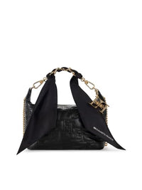 Thumbnail for Elisabetta Franchi Hobo klein schwarz mit Kette Halstuch BS06A41E2 110, Schwarz , Einheitsgröße im Sale