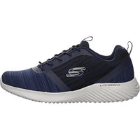 Thumbnail for Skechers Herren Bounder Sneaker, Navy Mesh Pu Trim, 41 EU im Sale