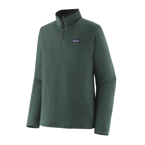 PATAGONIA 40500-NGRX M's R1 Daily Zip Neck Sweatshirt Herren Nouveau Green - Northern Green X-Dye Größe S im Sale