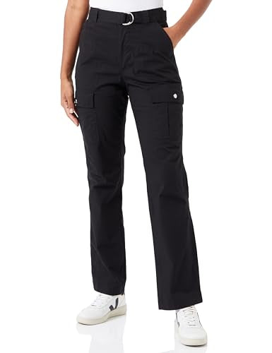 DKNY Women's Belted Cargo Pants, Pristine, 8 im Sale