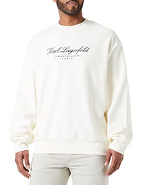 Thumbnail for KARL LAGERFELD Herren Hotel Karl Sweatshirt Schwarz im Sale