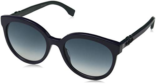 Fendi Damen FF 0268/S 08 PJP 56 Sonnenbrille, Blau (Blu/Grey) im Sale