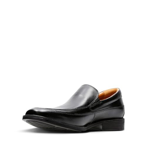 Clarks Herren Tilden Free Slipper, Black Leather, EU im Sale