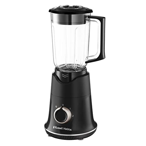 Russell Hobbs Standmixer [Blade-Boost-Technologie für besseres Mixergebnis] 1,5l BPA-freier Mixbehälter (Impulsfunktion, Edelstahlmesser, Deckel inkl. Messkappe, spülmaschinenfest) Smoothies 26710-56 im Sale