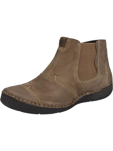 Josef Seibel Damen Chelsea Boots Fergey 55,Weite G (Normal),Wechselfußbett,Stiefel,Bootee,Booties,halbstiefel,Castagne,39 EU im Sale