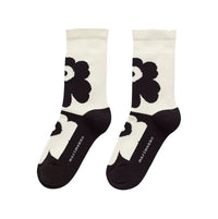 Thumbnail for Marimekko Pirtti Unikko Ankle Socks, Socken. Scwarz/weiß, Gr.37-39 im Sale