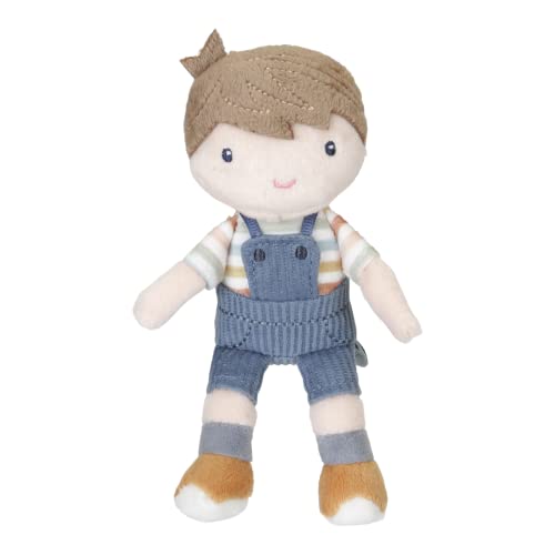 Little Dutch 4559 Stoffpuppe Kuschelpuppe Jim - Vintage Sunny Stripes (10 cm)