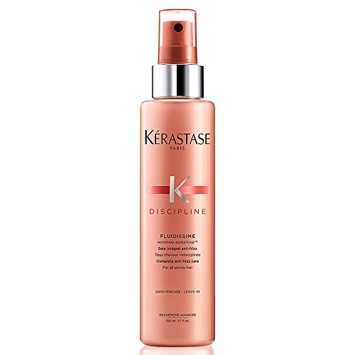 Kérastase | Hitzeschutz für widerspenstiges und strapaziertes Haar, Für Glanz und mit Anti-Frizz Effekt, Fluidissime Spray, Discipline, 150 ml im Sale