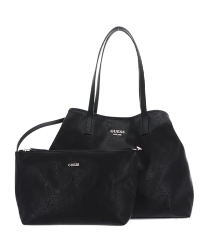 Guess Vikky II Tote Bag L Black, Nero, L im Sale